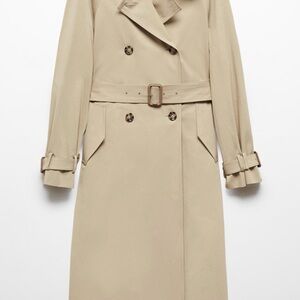 Mango Beige Trench Coat